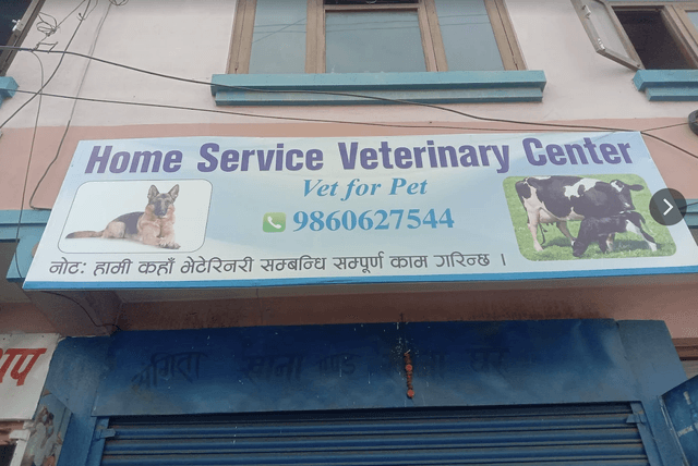 Home service veterinary center